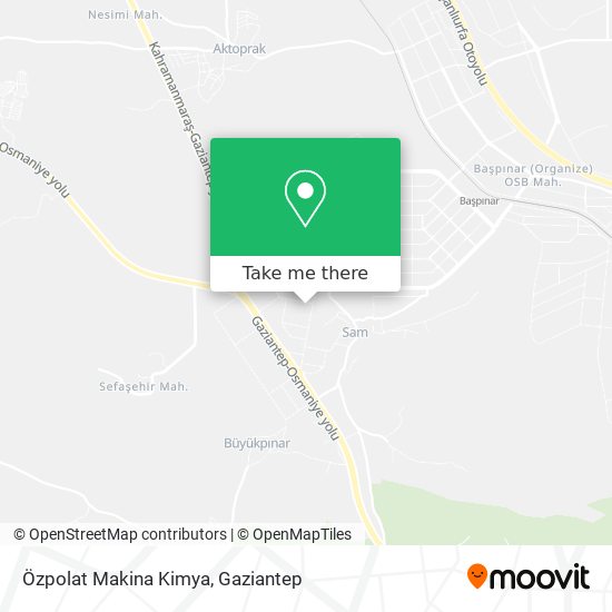 Özpolat Makina Kimya map