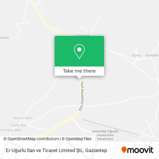 Er Uğurlu San ve Ticaret Limited Şti. map