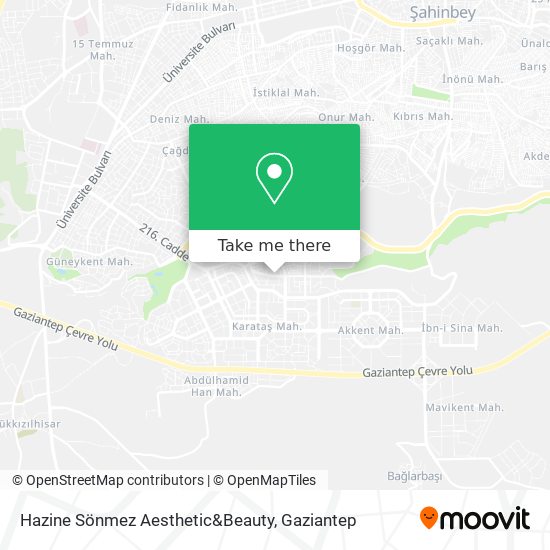 Hazine Sönmez Aesthetic&Beauty map