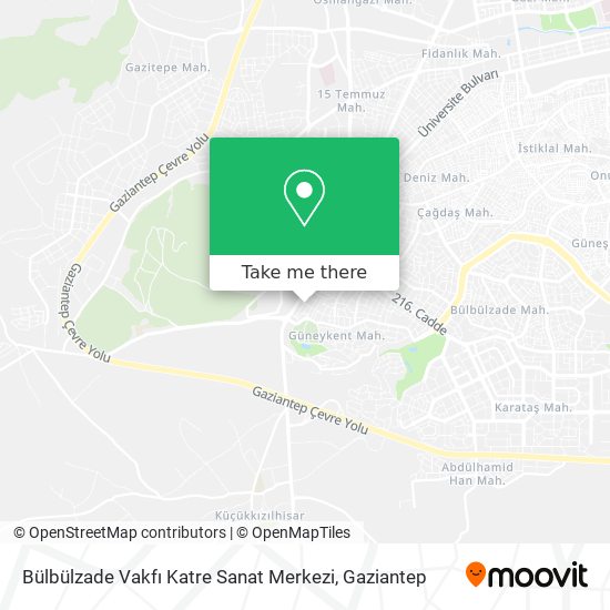 Bülbülzade Vakfı Katre Sanat Merkezi map