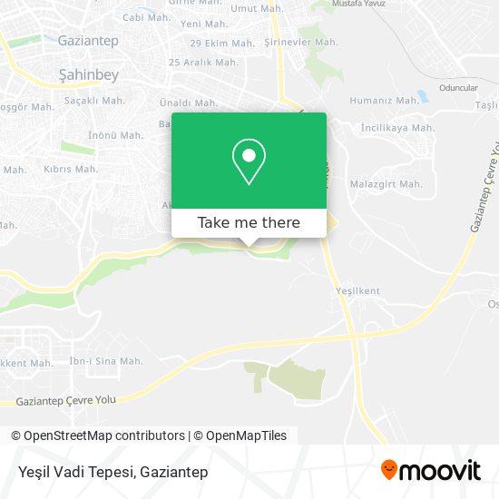 Yeşil Vadi Tepesi map
