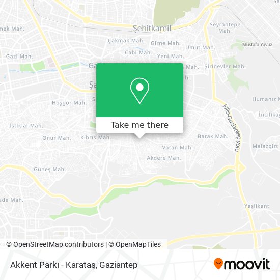 Akkent Parkı - Karataş map