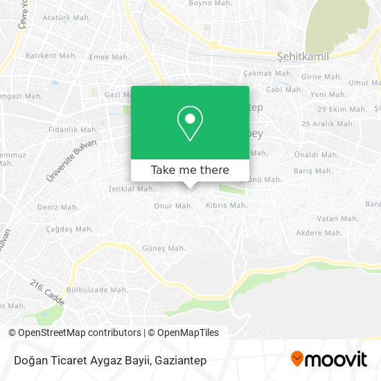 Doğan Ticaret Aygaz Bayii map
