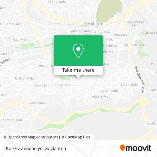 Kar-Ev Züccaciye map