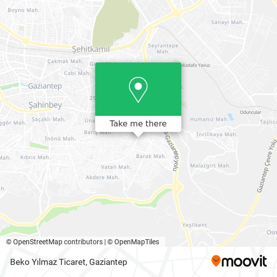 Beko Yılmaz Ticaret map