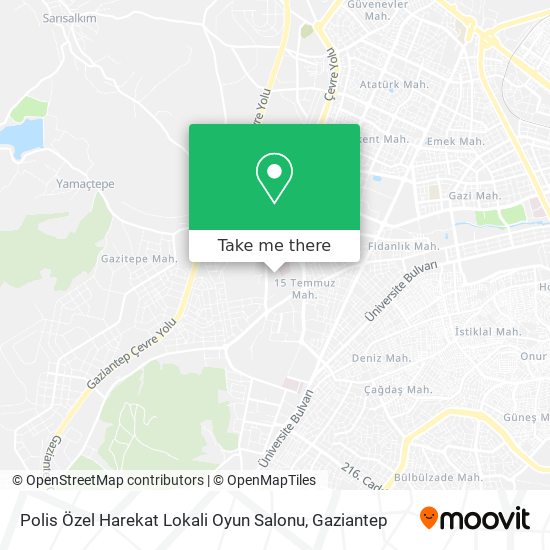 Polis Özel Harekat Lokali Oyun Salonu map