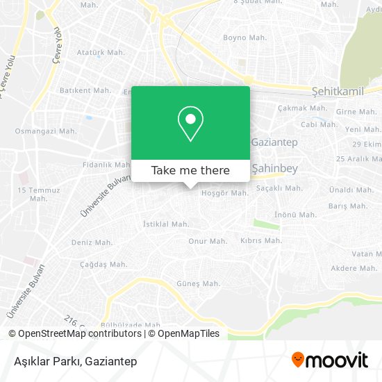 Aşıklar Parkı map