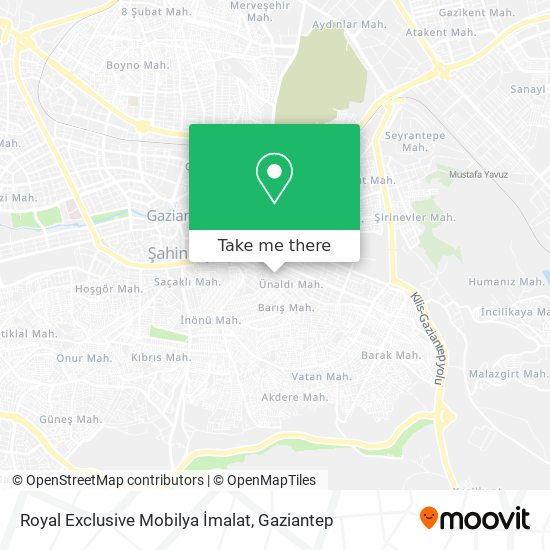 Royal Exclusive Mobilya İmalat map