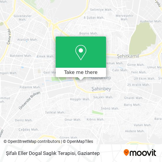 Şifalı Eller Dogal Saglık Terapisi map