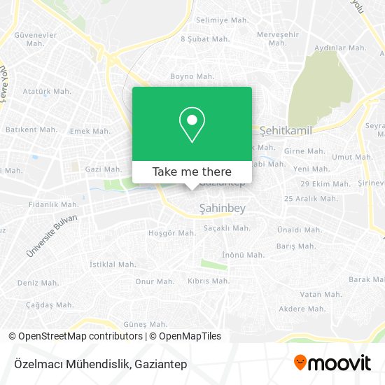 Özelmacı Mühendislik map