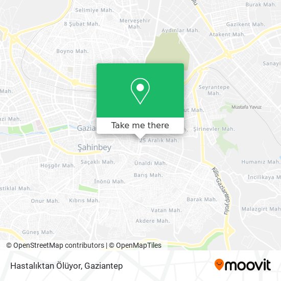 Hastalıktan Ölüyor map