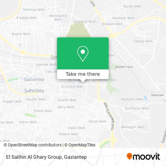 El Salihin Al Ghary Group map
