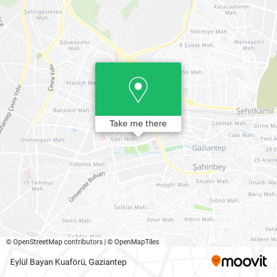 Eylül Bayan Kuaförü map