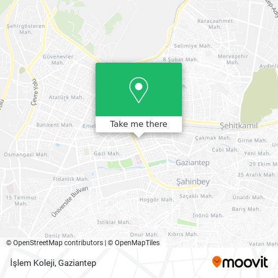 İşlem Koleji map