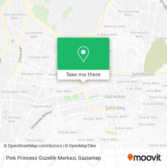 Pink Princess Güzellik Merkezi map