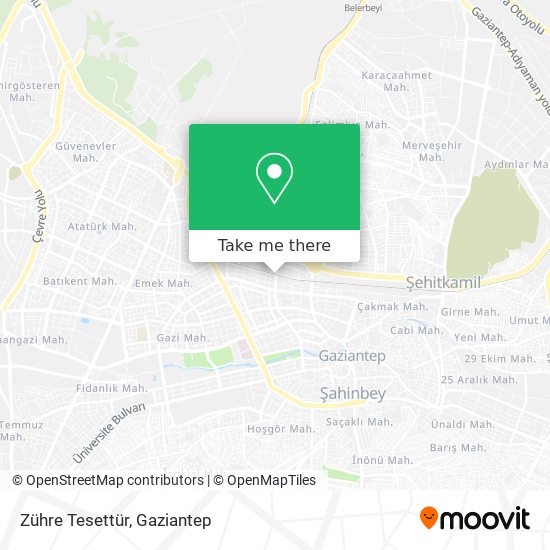 Zühre Tesettür map