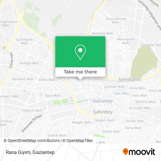 Rana Gıyım map