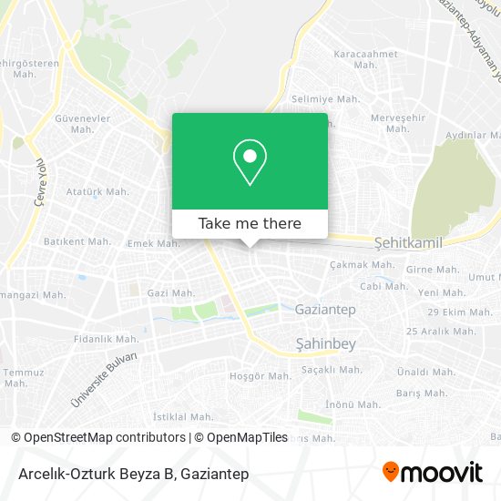 Arcelık-Ozturk Beyza B map