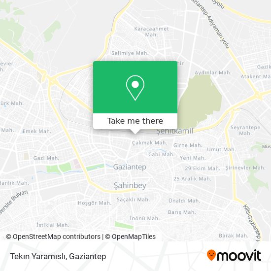 Tekın Yaramıslı map