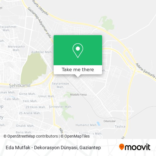 Eda Mutfak - Dekorasyon Dünyasi map