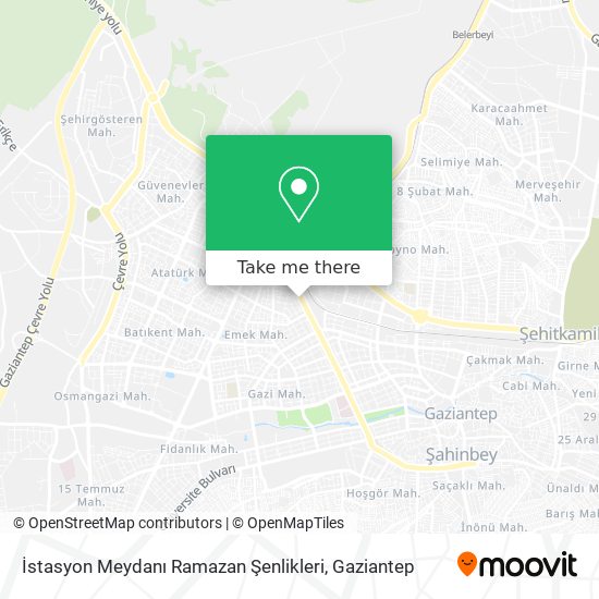 İstasyon Meydanı Ramazan Şenlikleri map