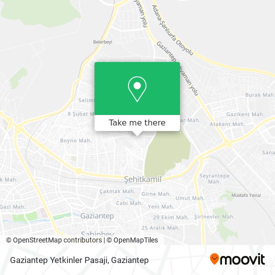 Gaziantep Yetkinler Pasaji map