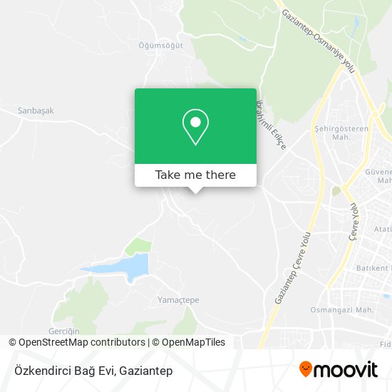 Özkendirci Bağ Evi map