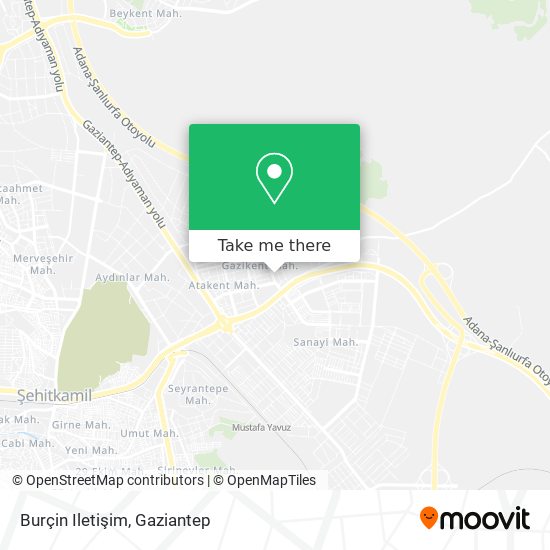 Burçin Iletişim map