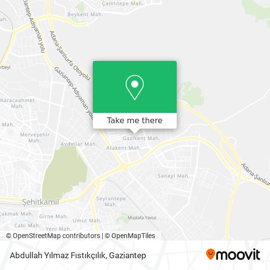 Abdullah Yılmaz Fıstıkçılık map