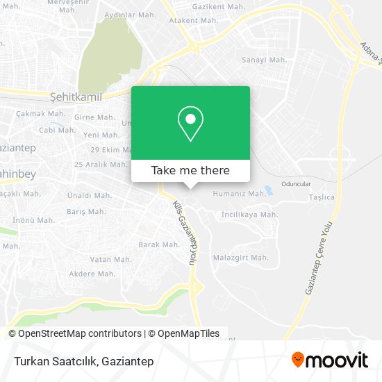 Turkan Saatcılık map