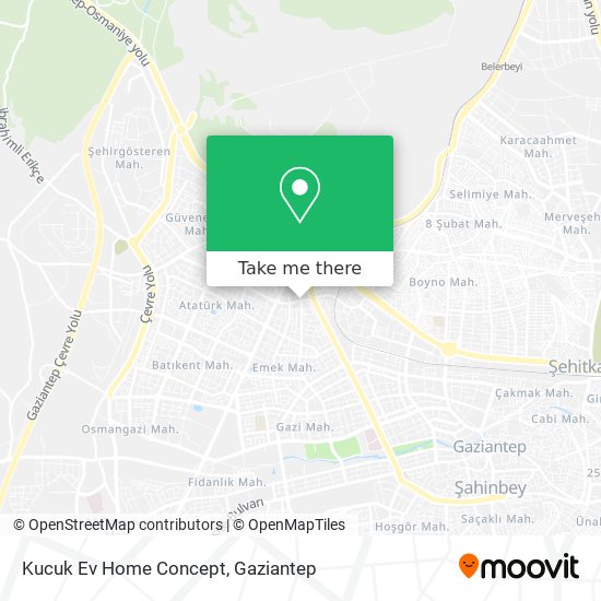 Kucuk Ev Home Concept map