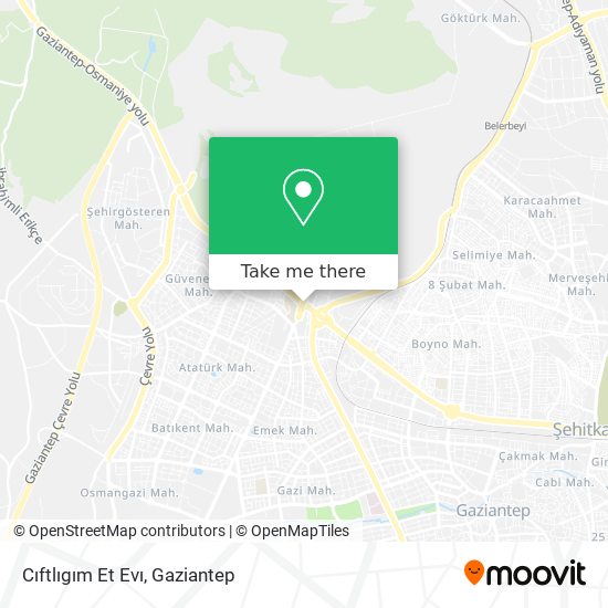 Cıftlıgım Et Evı map