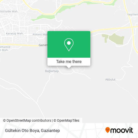 Gültekin Oto Boya map