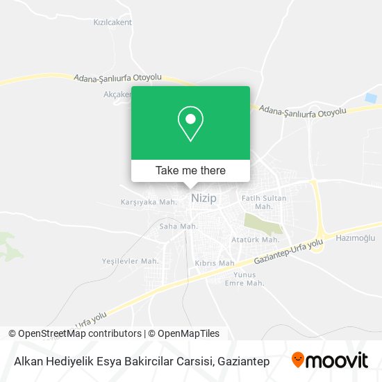 Alkan Hediyelik Esya Bakircilar Carsisi map