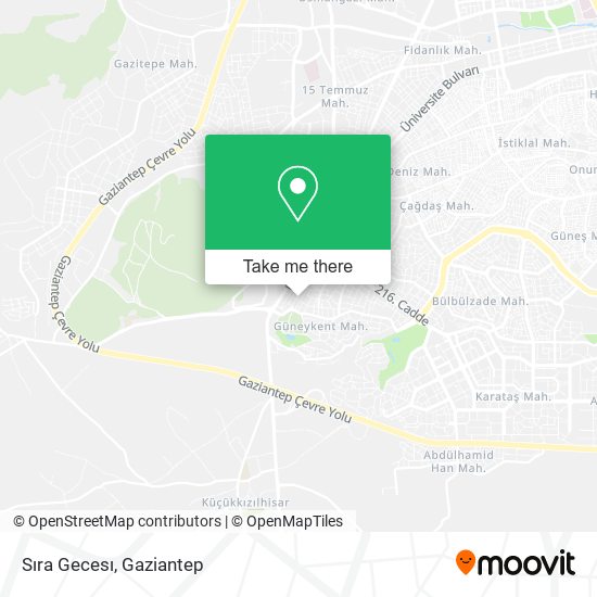 Sıra Gecesı map