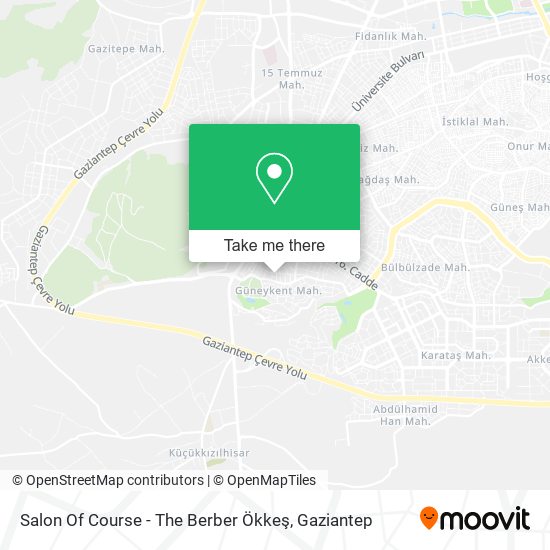 Salon Of Course - The Berber Ökkeş map
