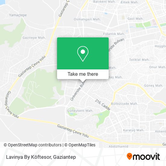 Lavinya By Köftesor map