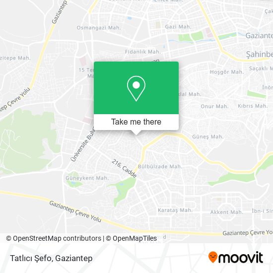 Tatlıcı Şefo map
