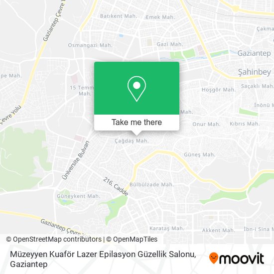 Müzeyyen Kuaför Lazer Epilasyon Güzellik Salonu map
