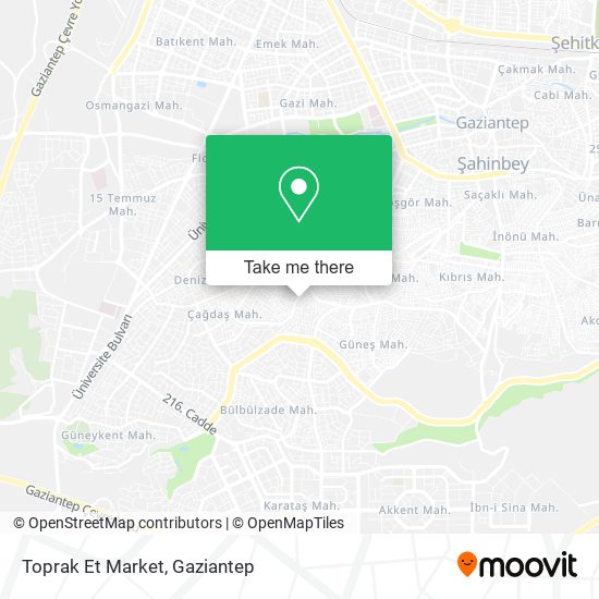 Toprak Et Market map