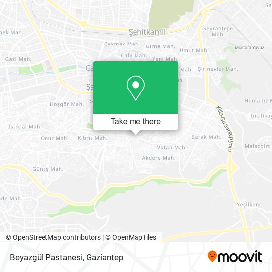 Beyazgül Pastanesi map