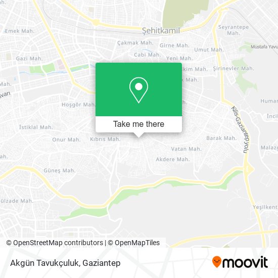 Akgün Tavukçuluk map
