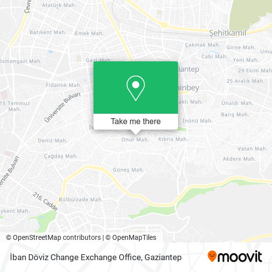 İban Döviz Change Exchange Office map