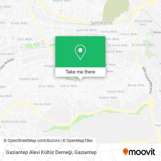 Gaziantep Alevi Kültür Derneği map