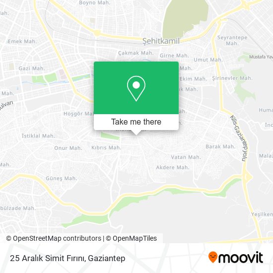 25 Aralık Simit Fırını map