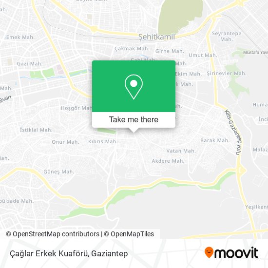 Çağlar Erkek Kuaförü map