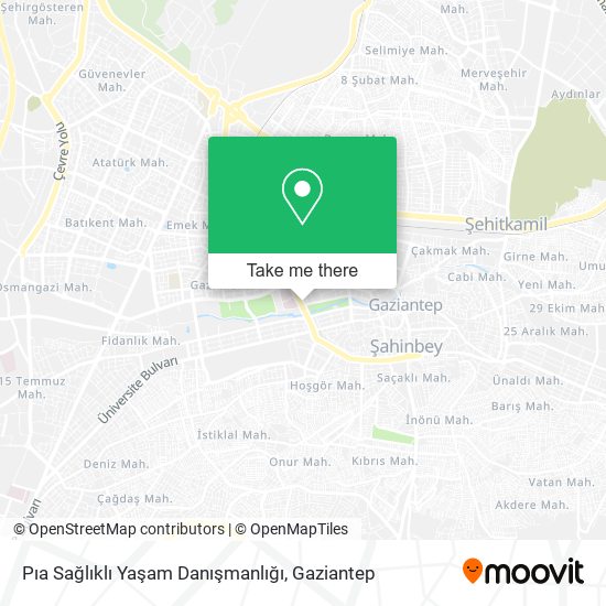 Pıa Sağlıklı Yaşam Danışmanlığı map