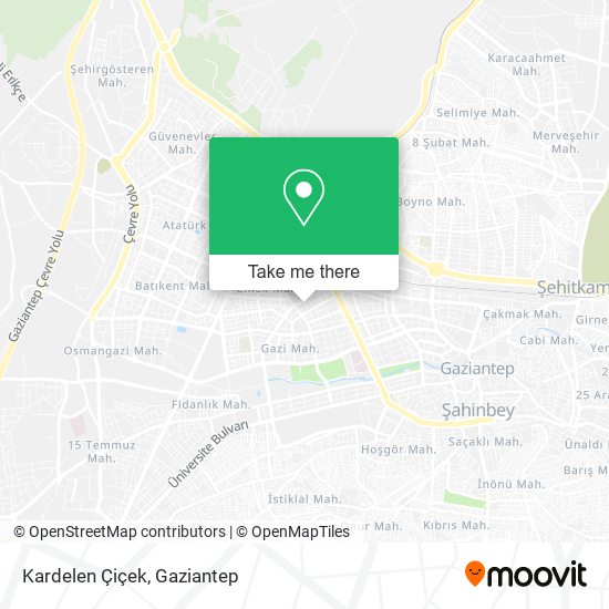 Kardelen Çiçek map