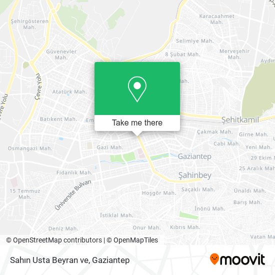 Sahın Usta Beyran ve map