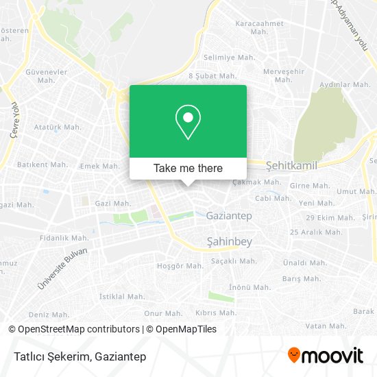Tatlıcı Şekerim map